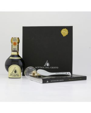 Extra-Old CLASSIC Traditional Balsamic Vinegar CASKET box with Dosing Cap and Tasting Spoon