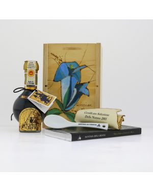 Traditional Balsamic Vinegar the Fabulous! GRAND MOTHER 2001 Collection  Hand-PAINTED Wooden Box