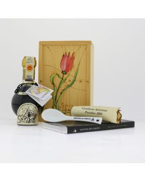 Traditional Balsamic Vinegar the Fabulous! PARADISE 2004 Collection  Hand-PAINTED Wooden Box