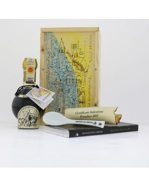 Traditional Balsamic Vinegar the Fabulous! PARADISE 2011 Collection  Hand-PAINTED Wooden Box