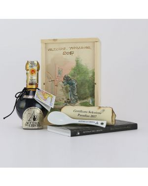 Traditional Balsamic Vinegar the Fabulous! PARADISE 2017 Collection  Hand-PAINTED Wooden Box
