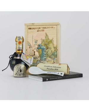 Traditional Balsamic Vinegar the Fabulous! PARADISE 2018 Collection  Hand-PAINTED Wooden Box