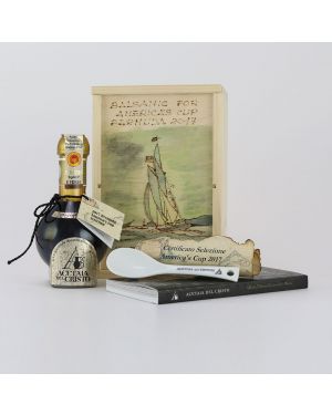 Traditional Balsamic Vinegar the Fabulous! America's Cup 2017 Collection  Hand-PAINTED Wooden Box
