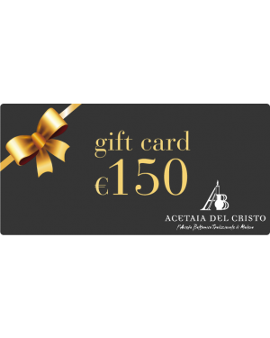 GIFT Card Acetaia del Cristo 150 euro