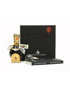 Aceto Balsamico Extravecchio CASTAGNO Confezione COFANETTO con Tappo Contagocce