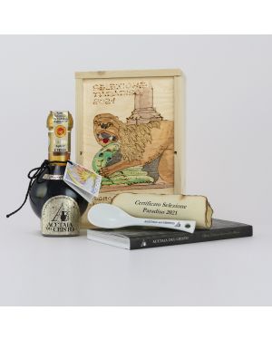 Traditional Balsamic Vinegar the Fabulous! PARADISE 2021 Collection  Hand-PAINTED Wooden Box                               