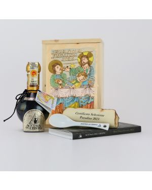 Fabulous Extra-Old Traditional Balsamic Vinegar! PARADISE 2023 Collection – Hand PAINTED WOODEN packaging